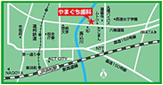 静岡県浜松市の歯医者 やまぐち歯科 矯正歯科医院の地図